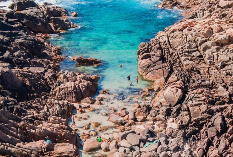 西オーストラリア州、ヤリンガップ、インジダップ・ナチュラル・スパ © Tourism Australia