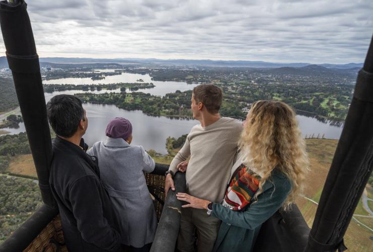 澳洲首都領地（Australian Capital Territory）坎培拉（Canberra）的Balloon Aloft©澳洲旅遊局